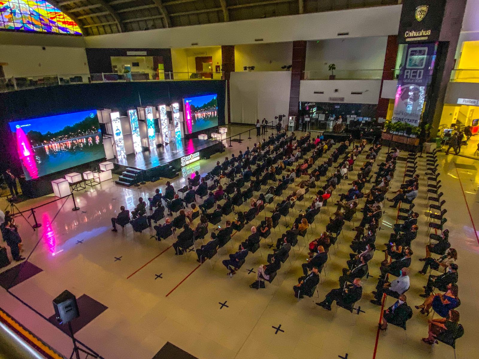 Obras en Juárez con inversión superior a los 7 mil millones de pesos, destacó Corral en su 5 y ultimo informe