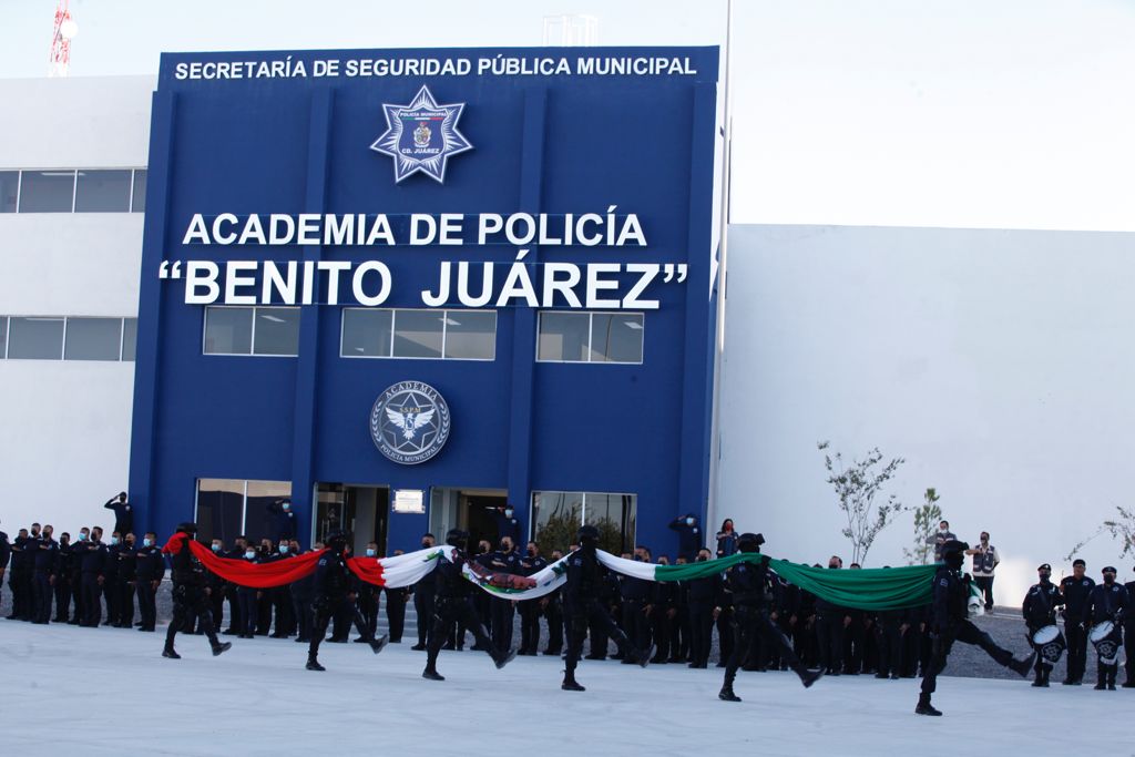 Inauguran Academia Municipal de Policía “Benito Juárez”