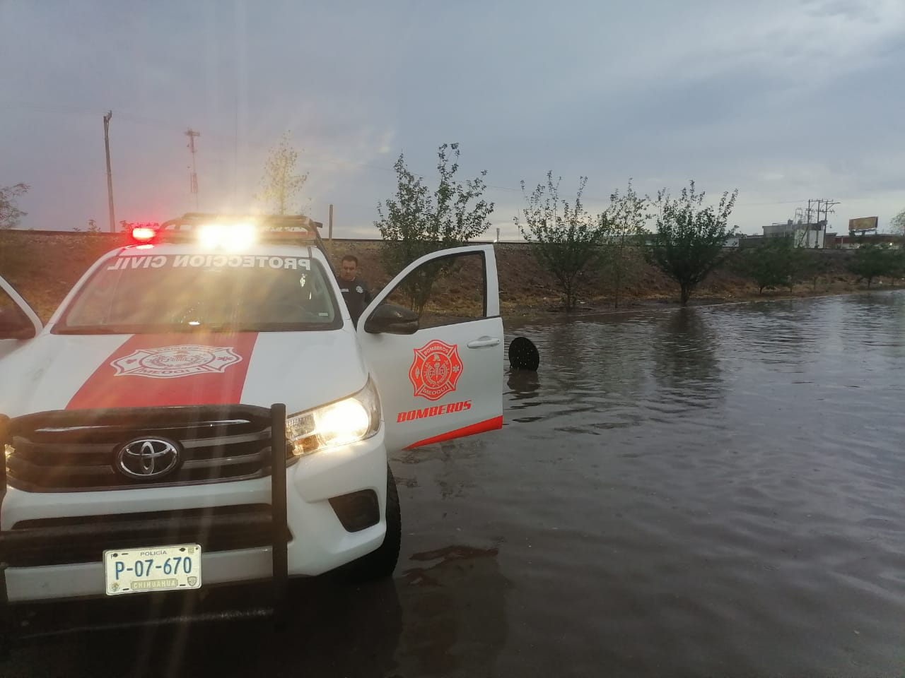 Advierte Protección Civil posible tormenta por la tarde de hoy en la capital