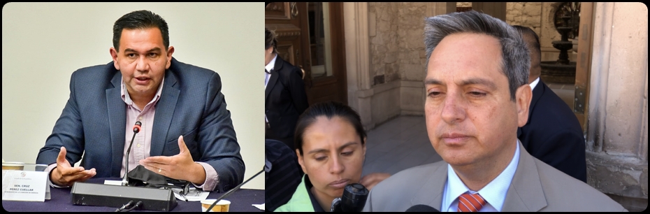 Desencuentro Pérez Cuéllar y Peniche en Chihuahua