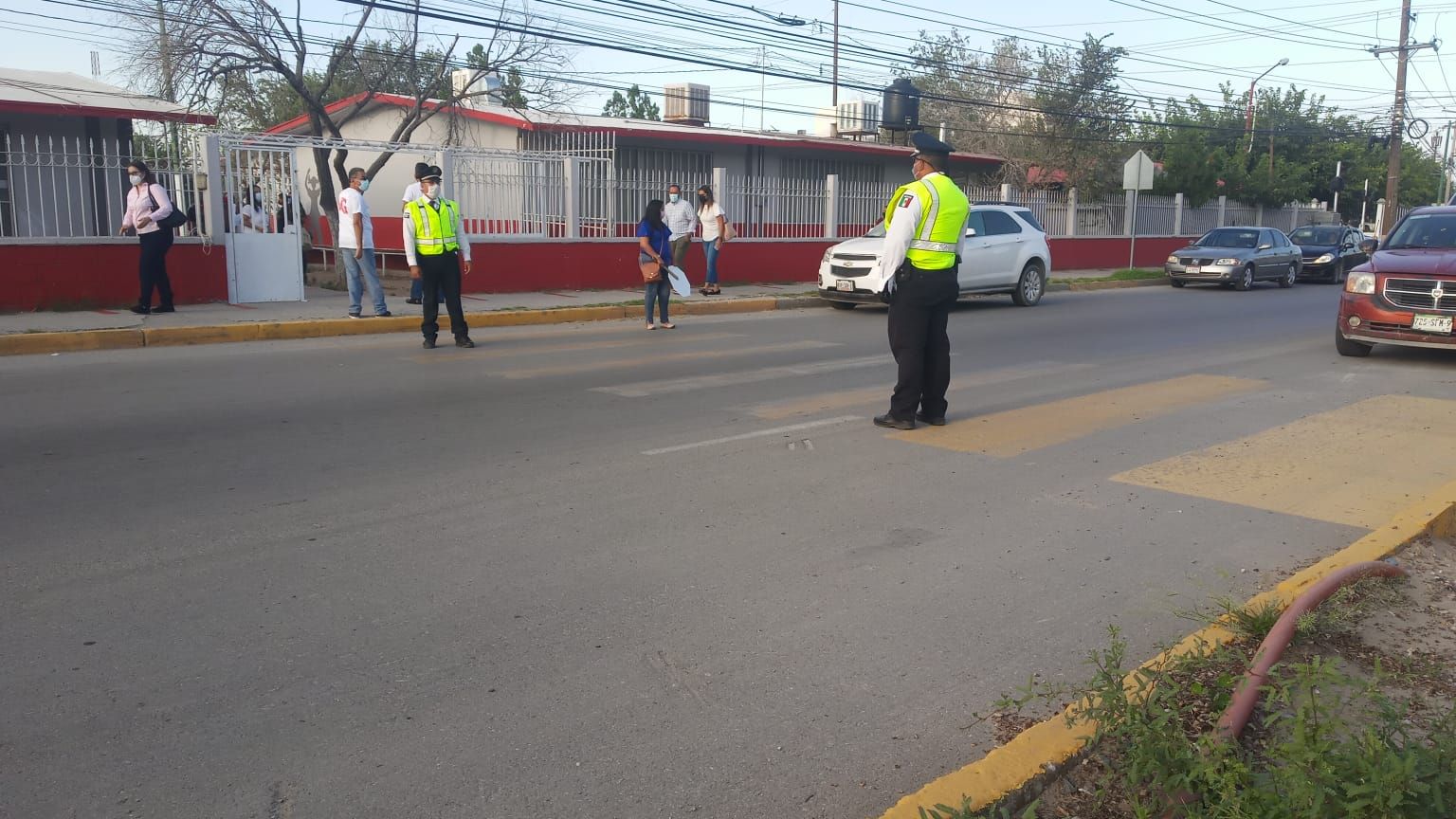 Registra Seguridad Vial saldo blanco durante primer día de regreso a clases