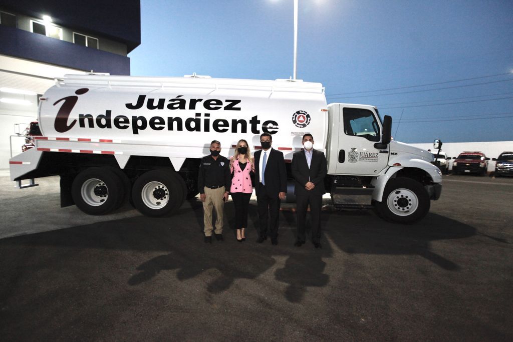 Entregan Estación de Bomberos Riberas