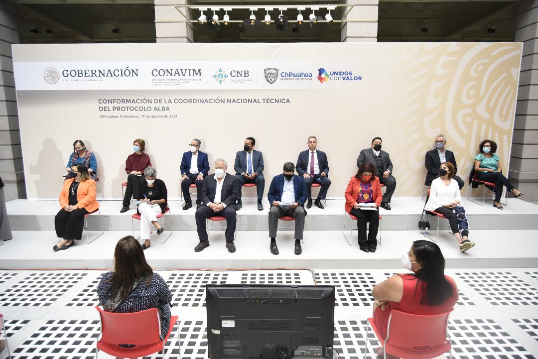 Nace en Chihuahua la Coordinación Nacional Técnica del Protocolo Alba