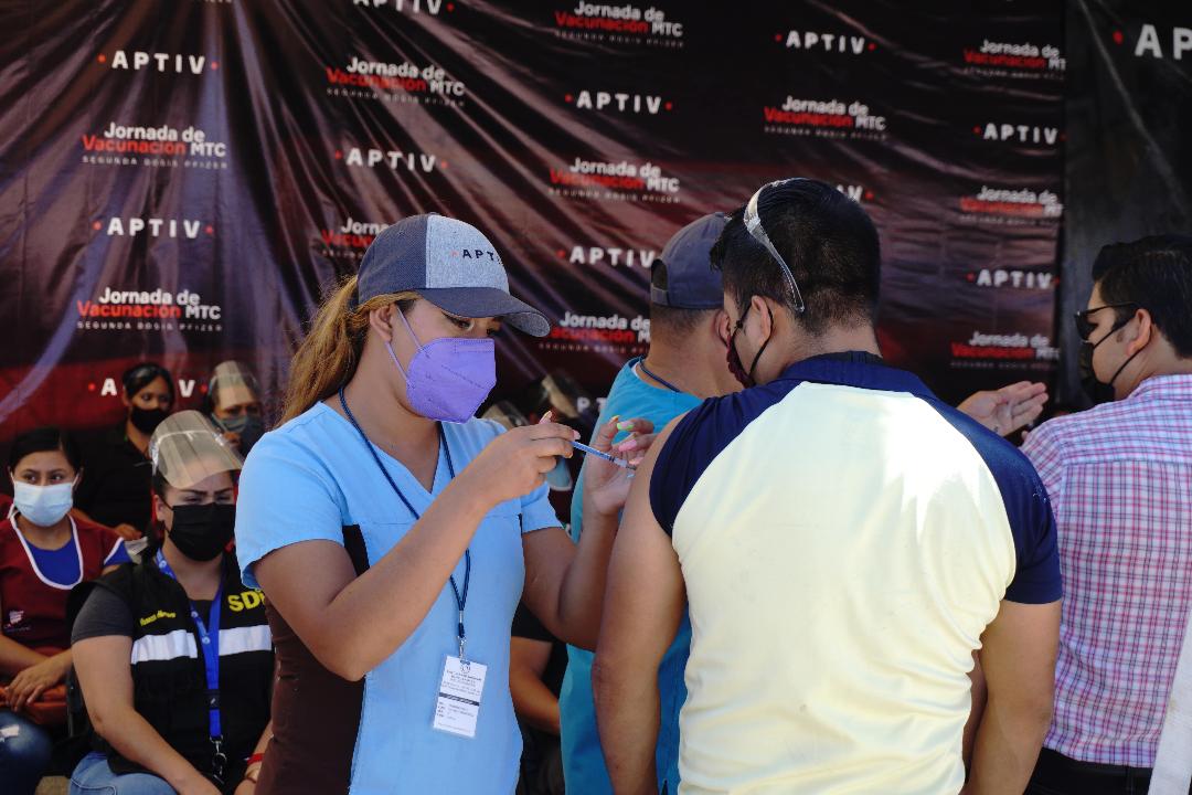 Vacunado 92% del personal Aptiv en Ciudad Juárez