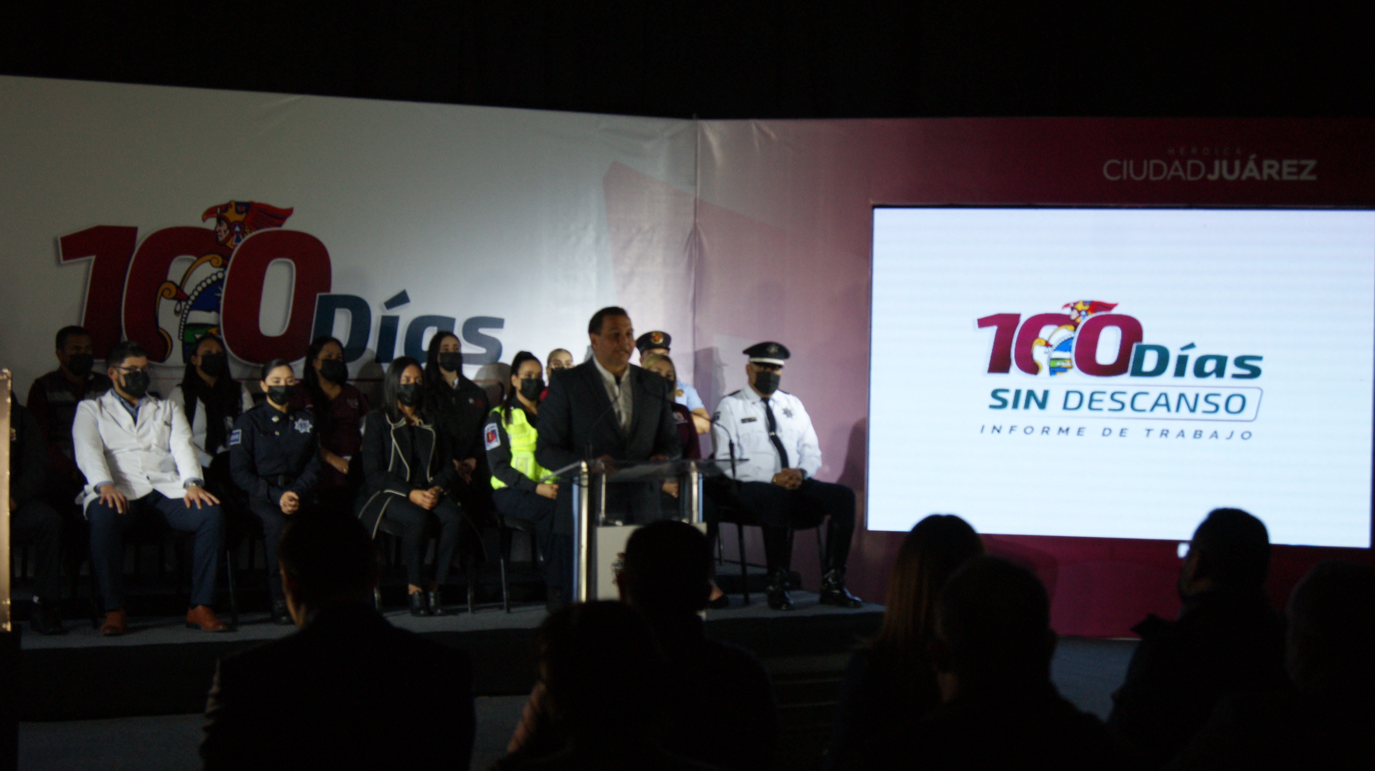 No son 100 días sin descanso, serán 3 años sin descanso por la transformación de Ciudad Juárez: Cruz Pérez Cuéllar