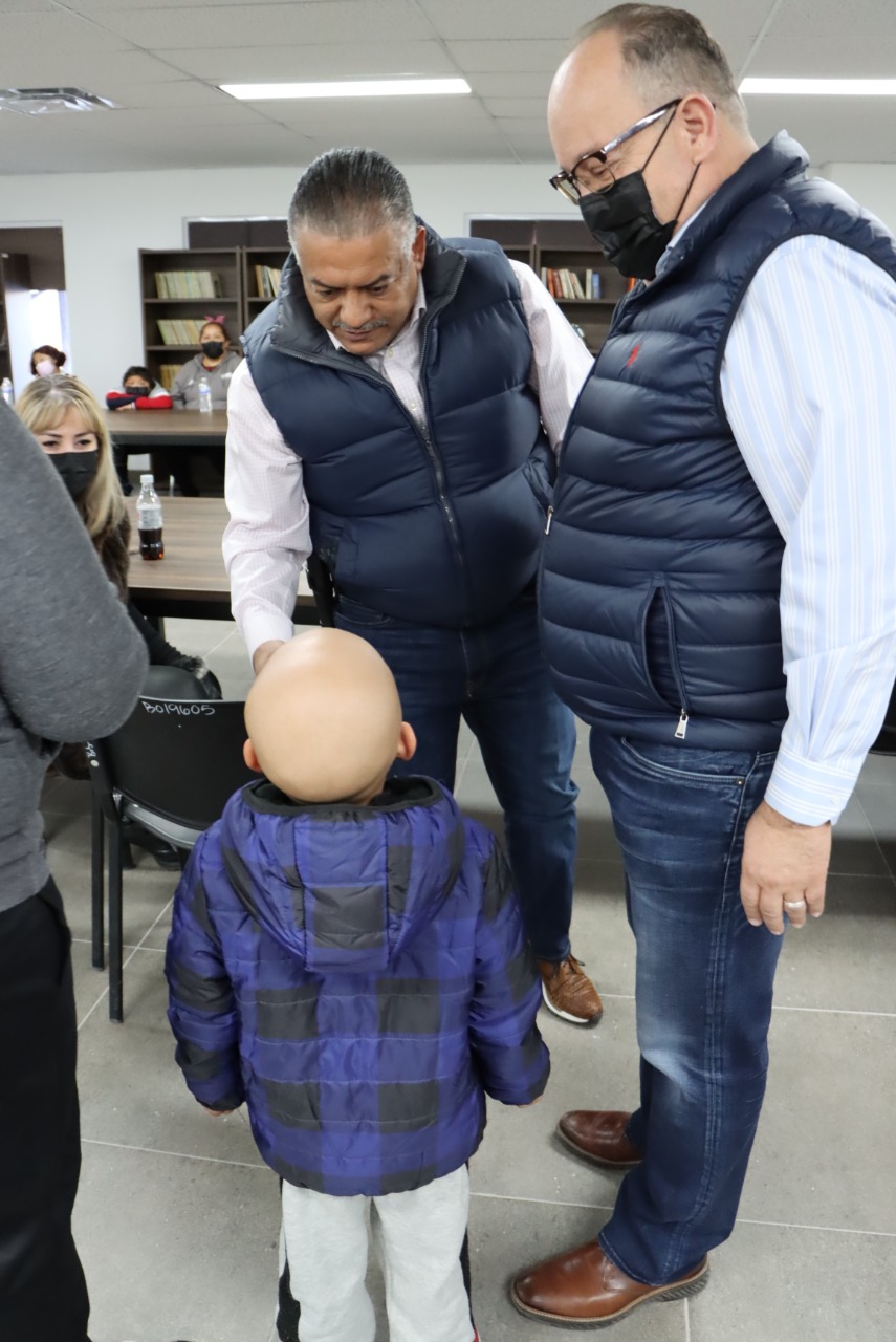 Titular de la SSPM convive con niños beneficiados con campaña de donación de sangre