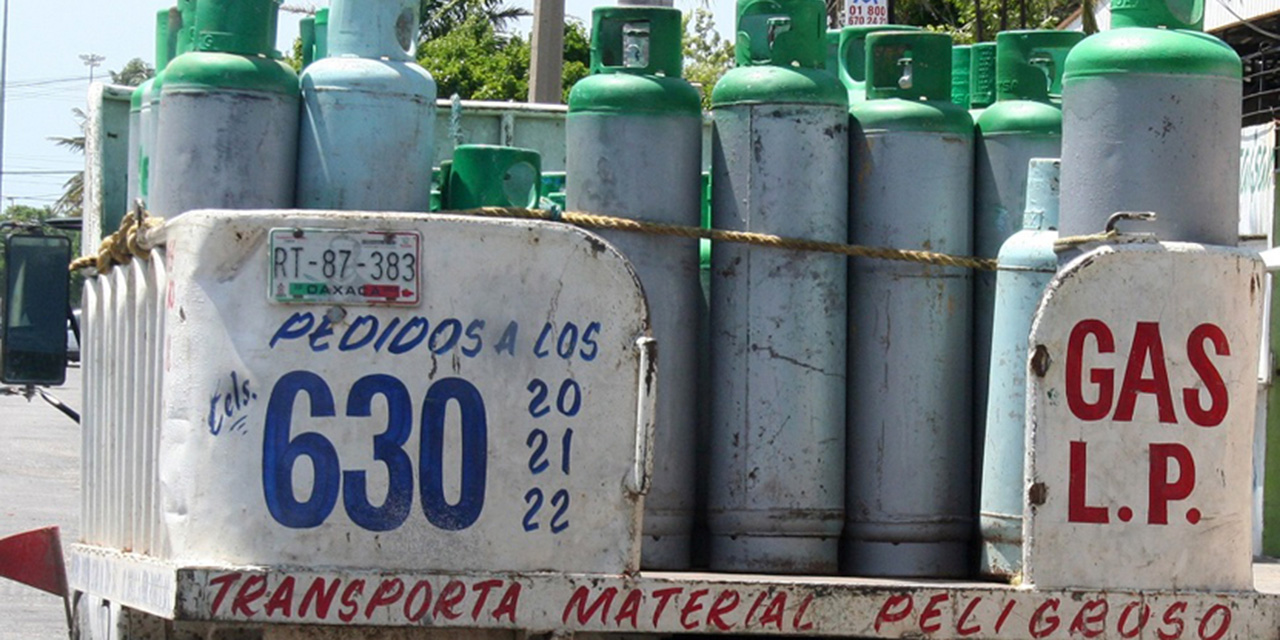 Topan precio de gas LP para evitar abusos de distribuidores