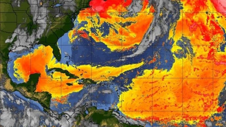 Nube de polvo del Sahara pasará sobre la Península de Yucatán y la vertiente del Golfo de México durante esta semana