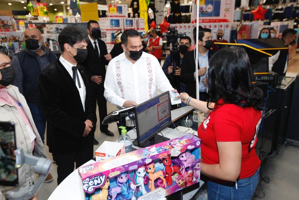 Encabeza Cruz Pérez Cuéllar arranque de la campaña del Buen Fin