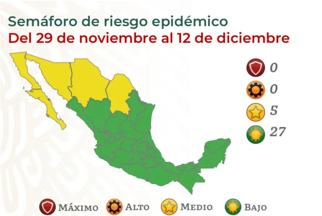 Retrocede Chihuahua en el Semáforo epidemiológico a partir del lunes estará en amarillo