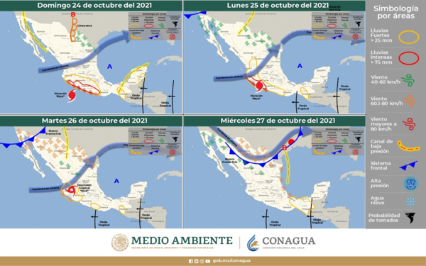 Emiten alerta por fuertes vientos y heladas en zona serrana