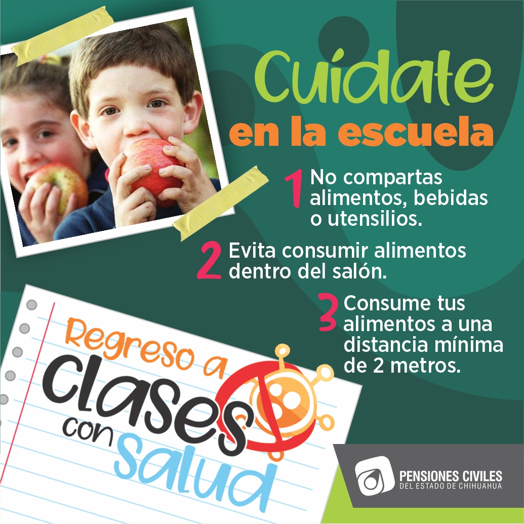 Inician campaña para un regreso a clases con salud