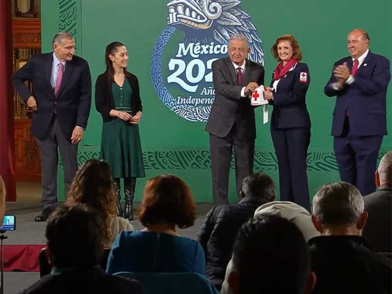 Inicia colecta Cruz Roja Mexicana 2021 llaman a participar
