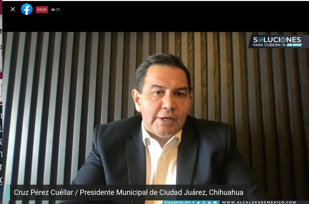 Expone Presidente Municipal proyectos en materia de seguridad para Ciudad Juárez