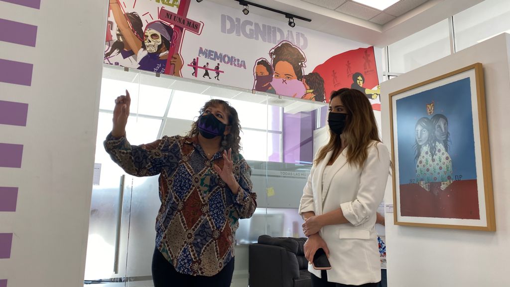 Rubí Enríquez, presidenta del DIF Municipal, manifiesta su apoyo al IMM