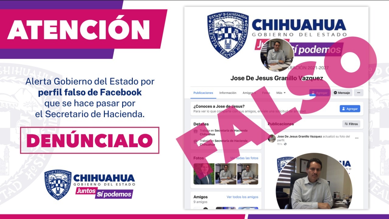Defraudan a nombre de gobierno del estado a través de redes sociales