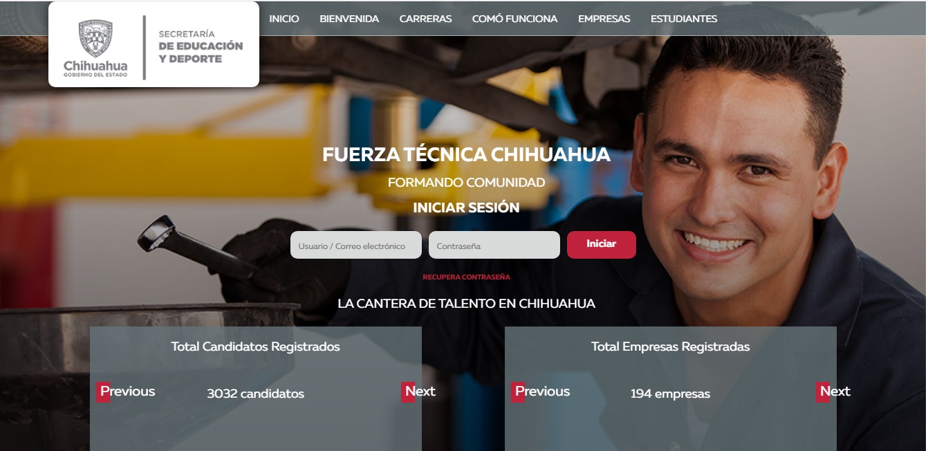 Secretaría de Educación y Deporte anuncia relanzamiento de plataforma “Fuerza Técnica Chihuahua”