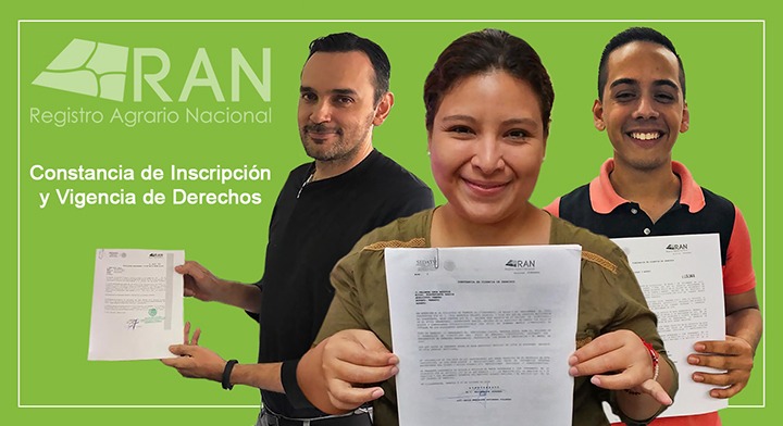 El Registro Agrario Nacional entregó certificados y títulos de propiedad a campesinos de chihuahua