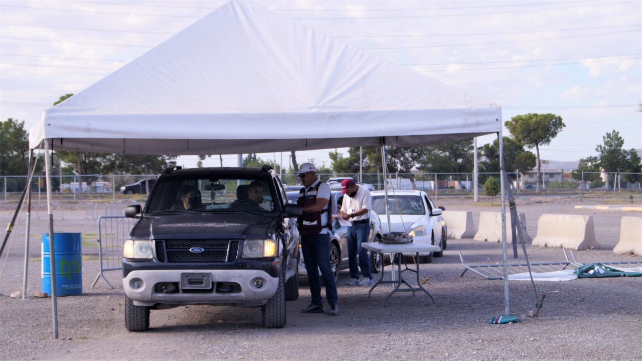 Reanudan actividades en El Punto para revisiones vehiculares
