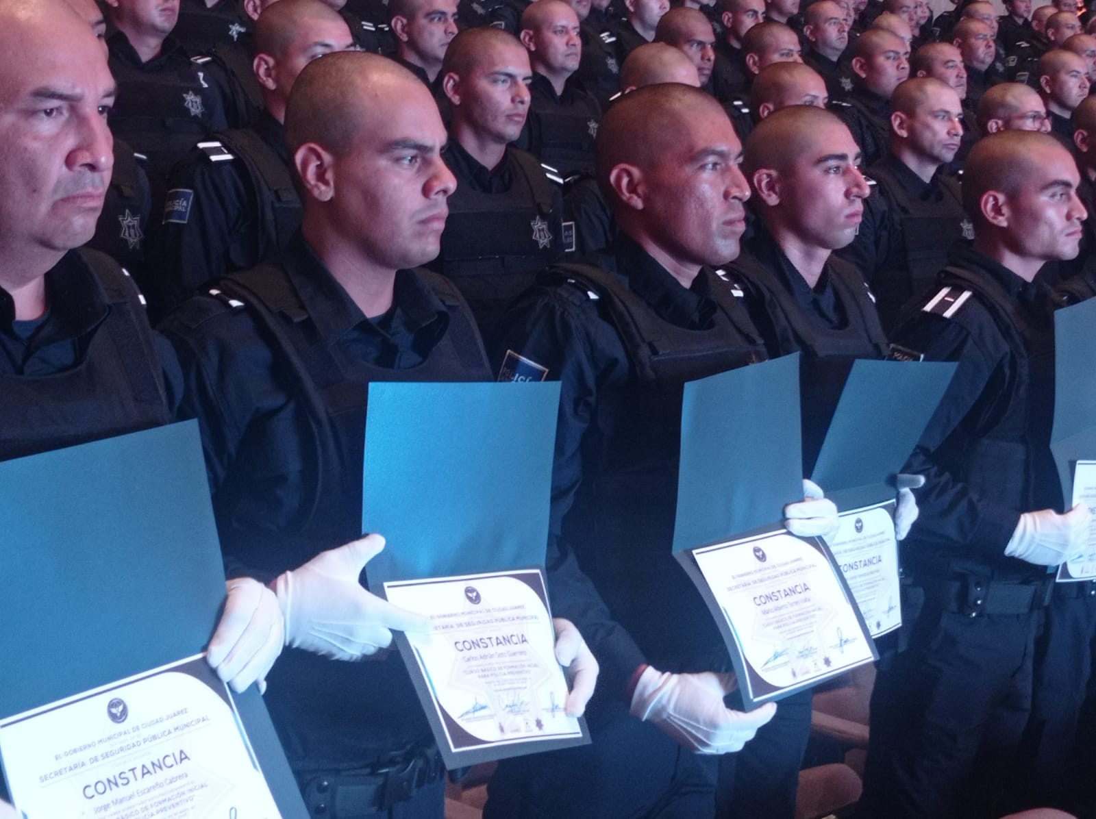 Gradúan cadetes de la Academia de Policía; varios integrarán la Unidad de Atención de la Violencia de Género.