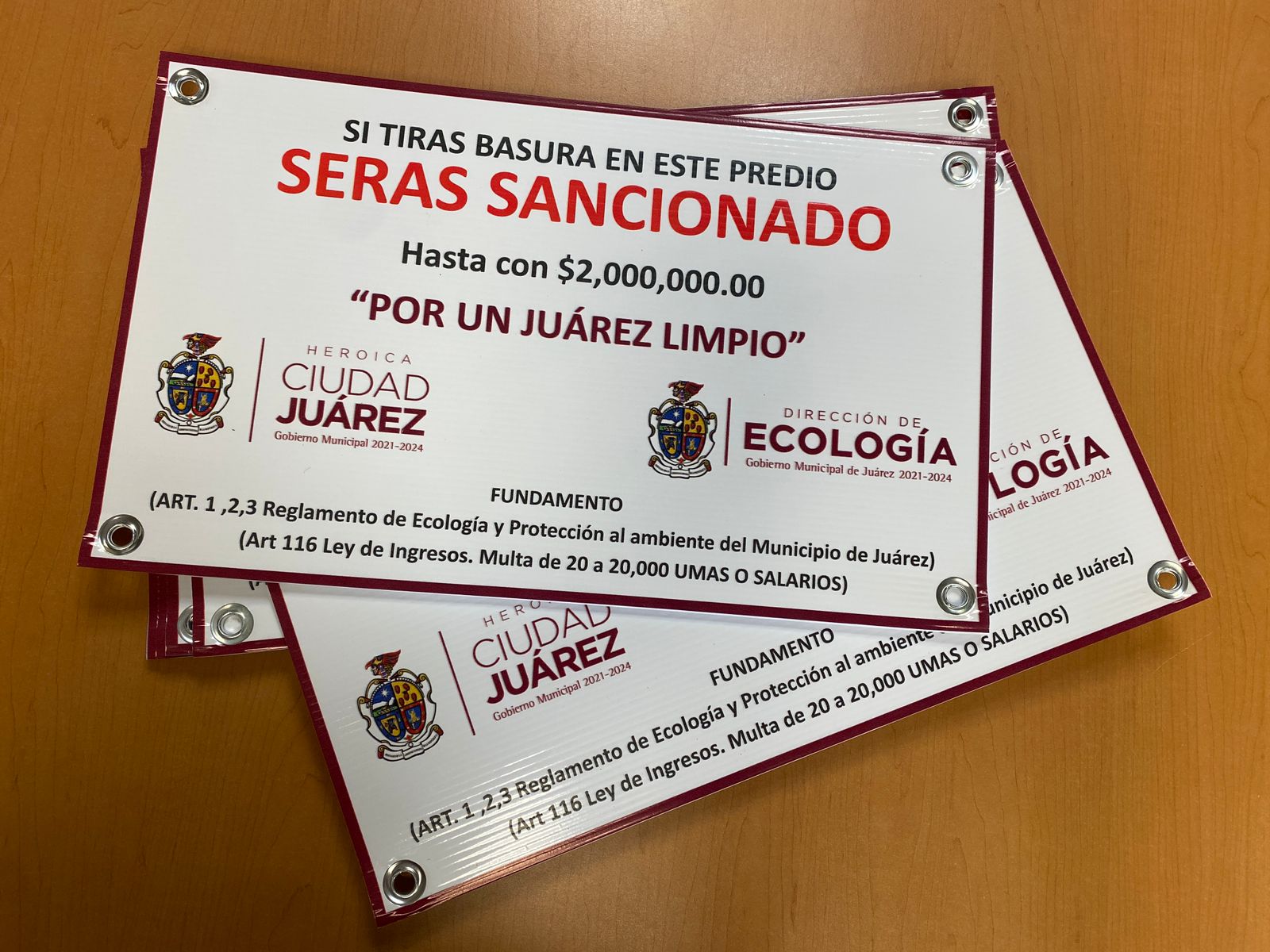 Piden denunciar a quienes tiren basura en baldíos.