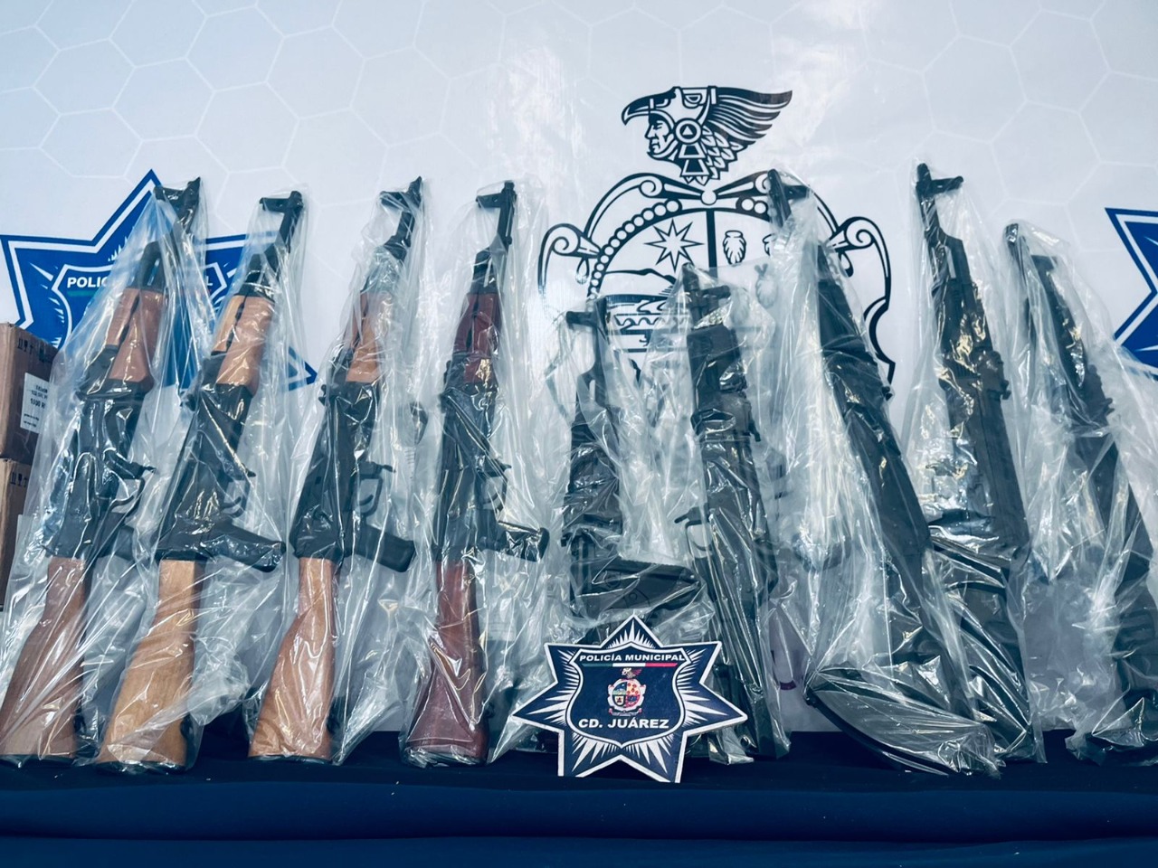 Durante el mes de septiembre la Policía Municipal aseguró 42 armas de fuego