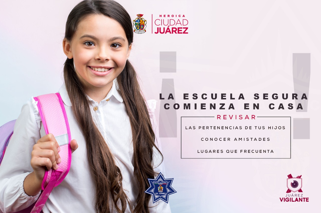 Pide SSPM a padres de familia revisar mochilas escolares