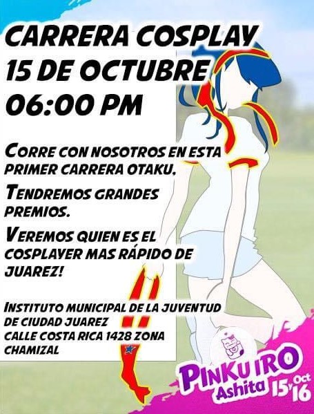 Anuncia Instituto Municipal de la Juventud carrera Cosplay