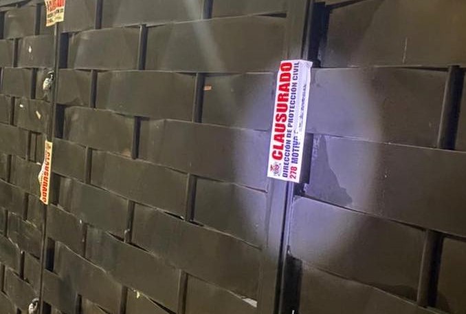 Clausuró Protección Civil un jardín de eventos y deja ocho citatorios durante operativo