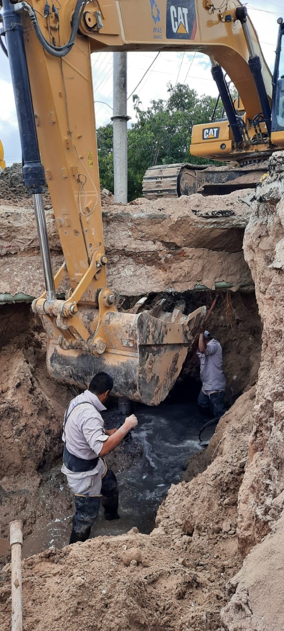 Alertan por cierre de calle Portales por reparación de la JMAS