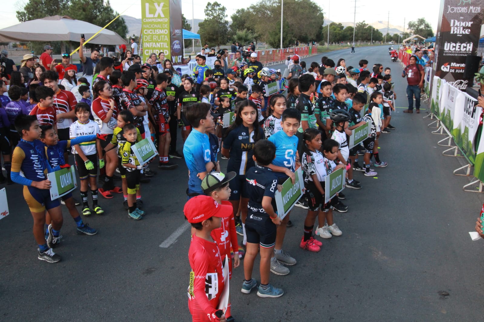 Se realizó en Juárez el LX campeonato Nacional de Ciclismo Infantil