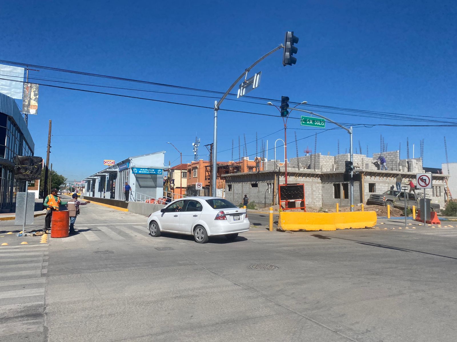 Alertan por cierre temporal de un tramo de la avenida 16 de septiembre