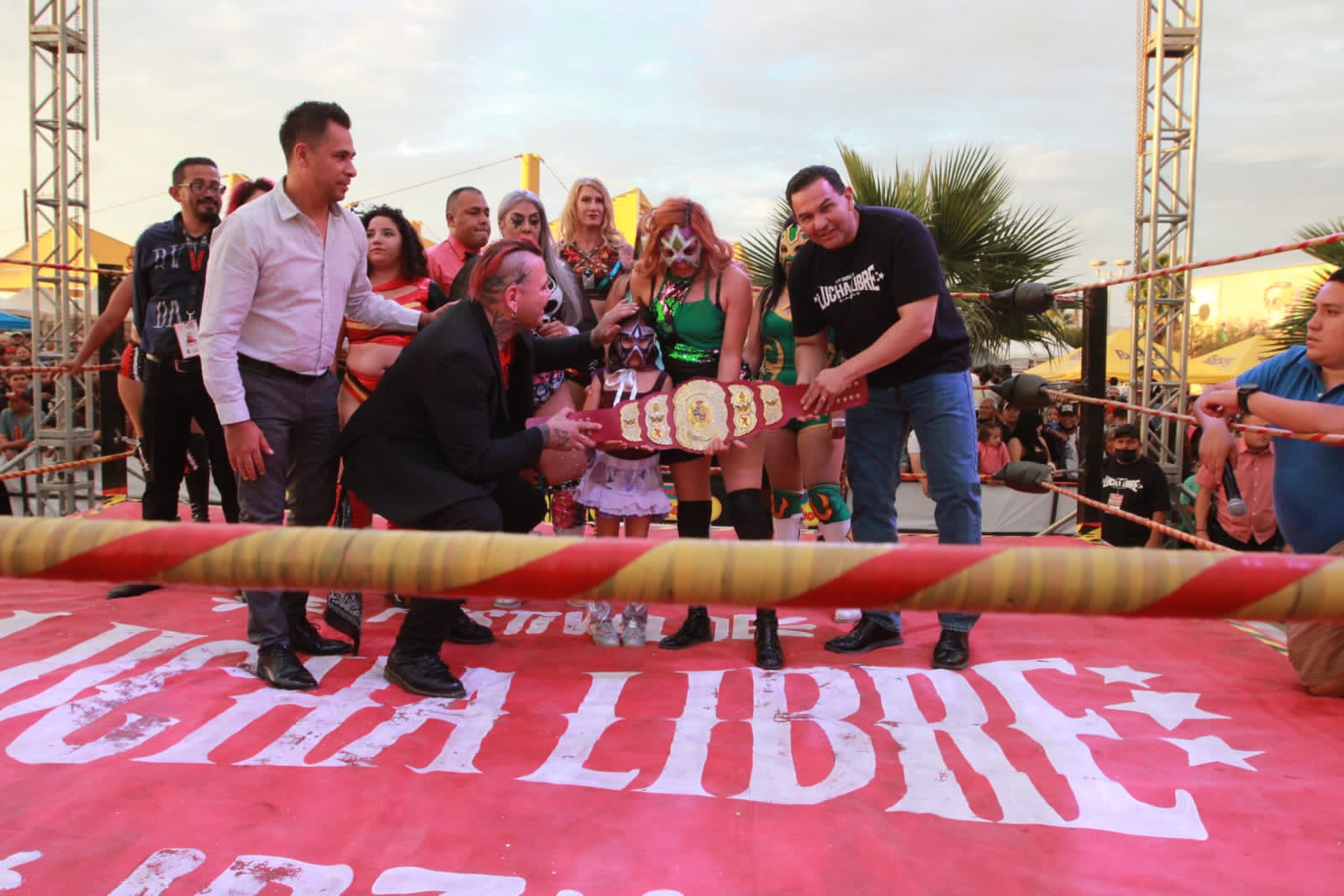 Conmemoran en Juárez día de la Lucha Libre