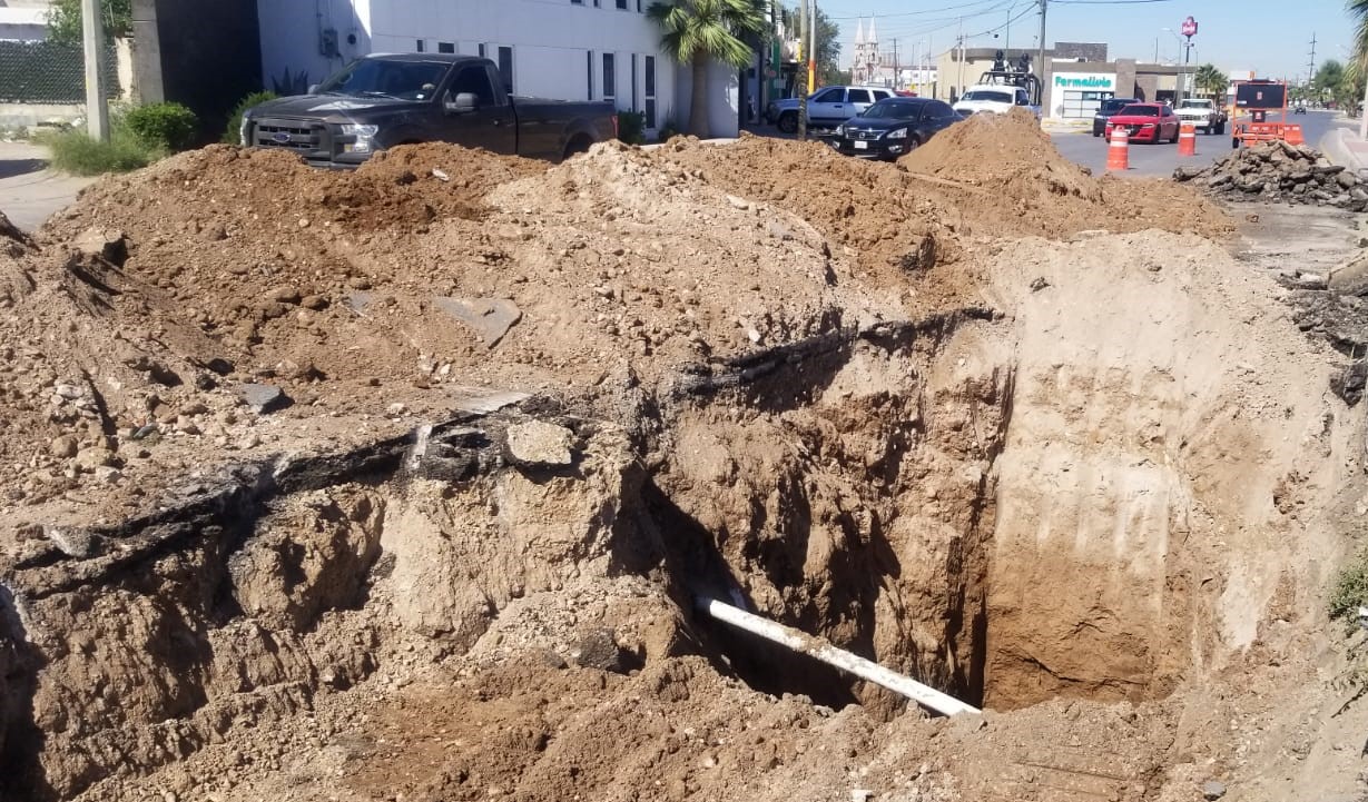 Por reparación de hundimiento cierran dos carriles de Laguna de Tamiahua