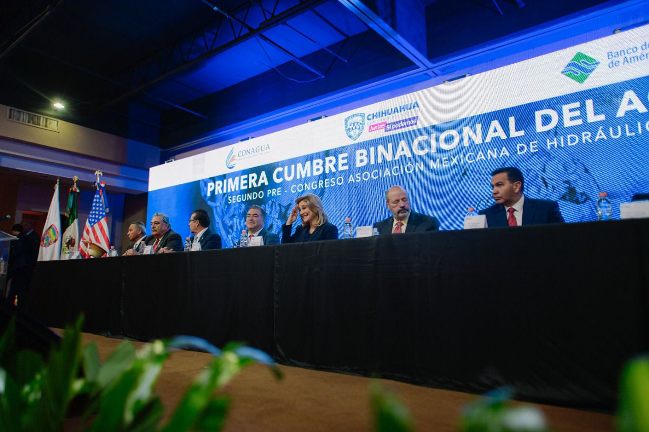 Inaugura Gobernadora Primera Cumbre Binacional del Agua