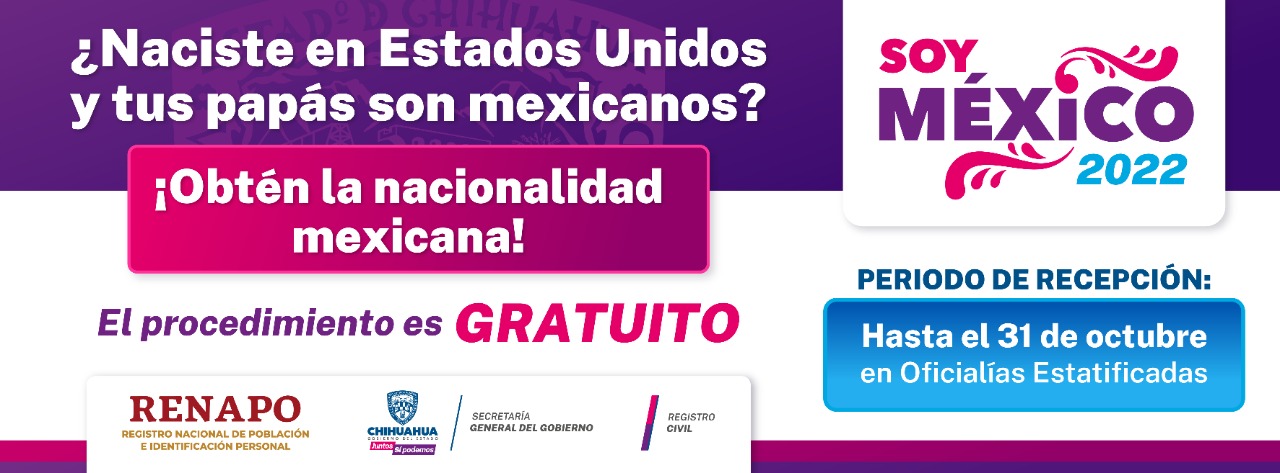 Extienden programa “Soy México” para tramitar doble nacionalidad