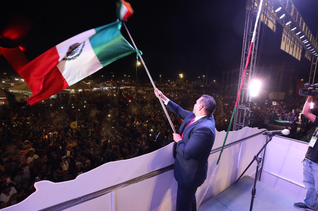 Piden apoyo de la comunidad para mantener el orden durante celebración de la Independencia.