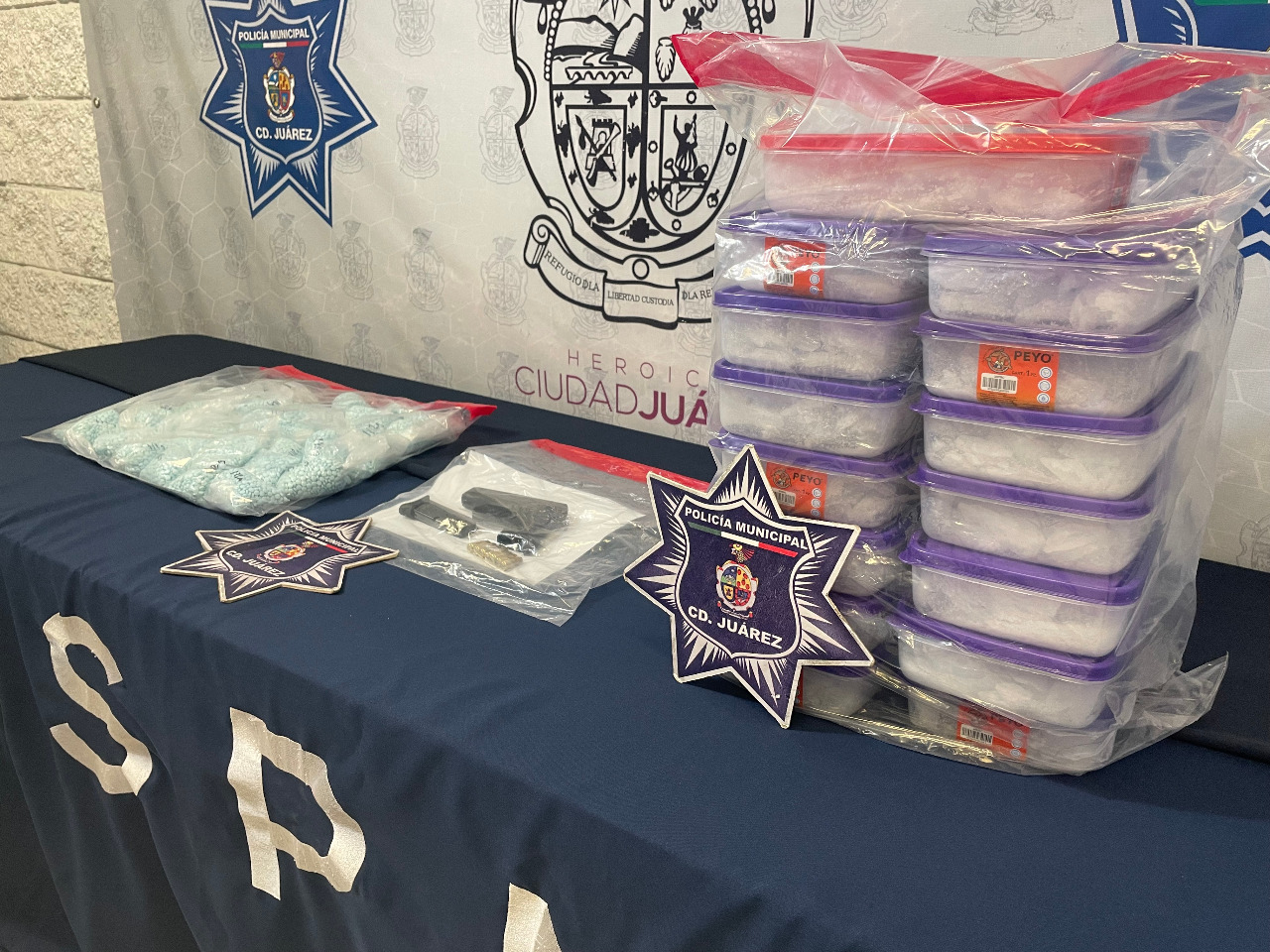 Asegura policía municipal droga valuada en más de 16 millones de pesos