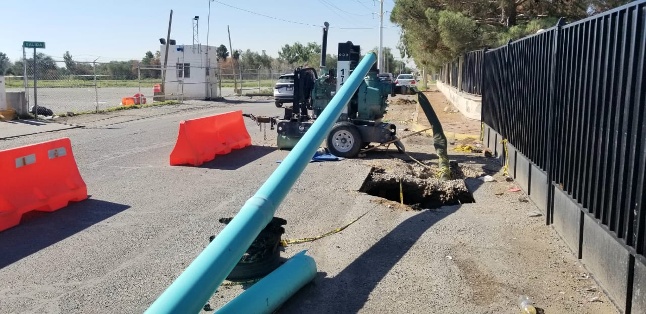 La J+ atenderá dos hundimientos en coordinación con CFE