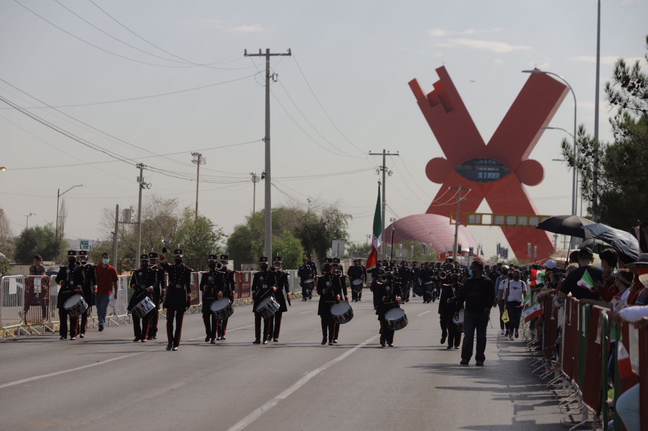 Todo listo para el desfile del 16 de septiembre