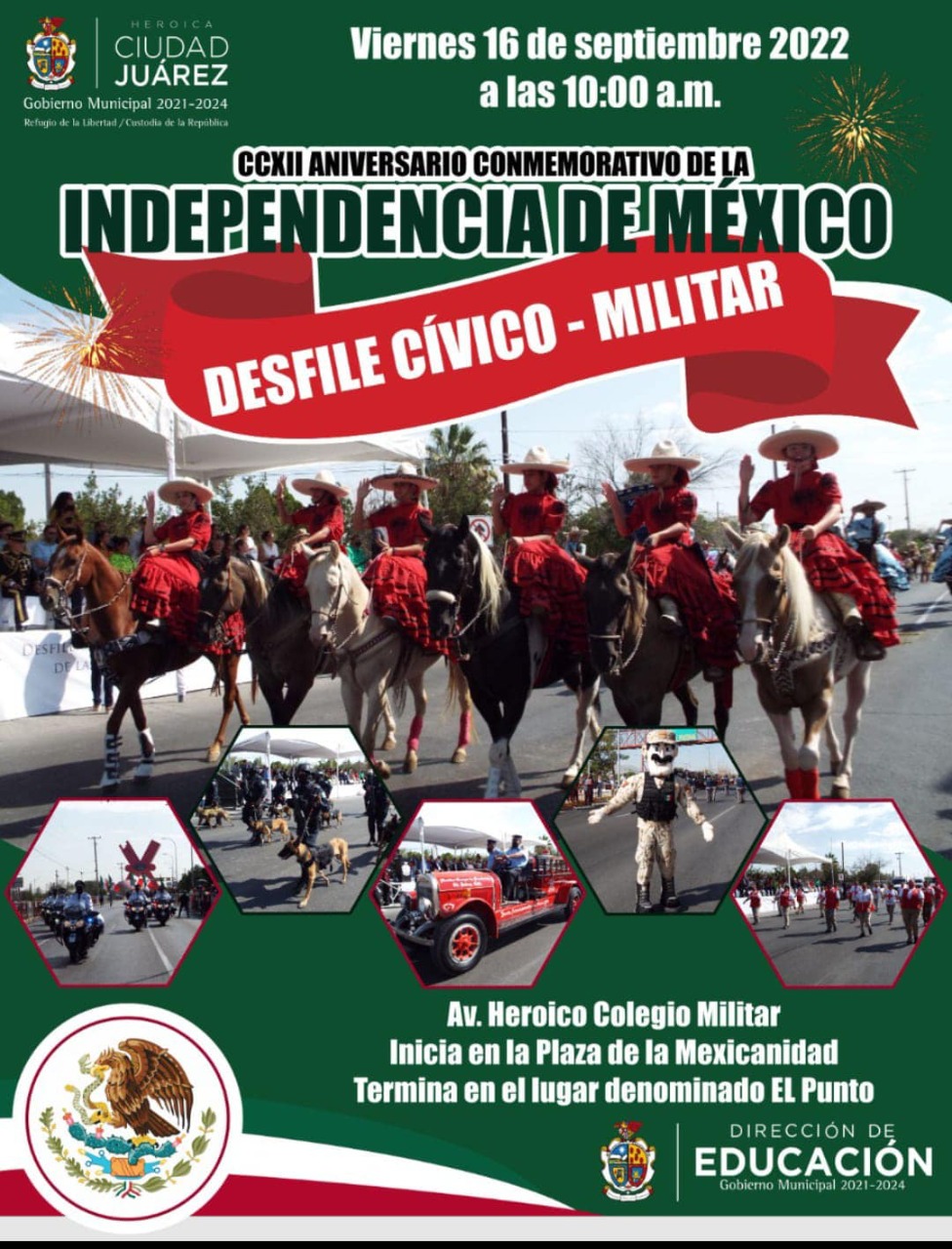 Carros alegóricos alusivos a la Independencia de México serán parte del desfile