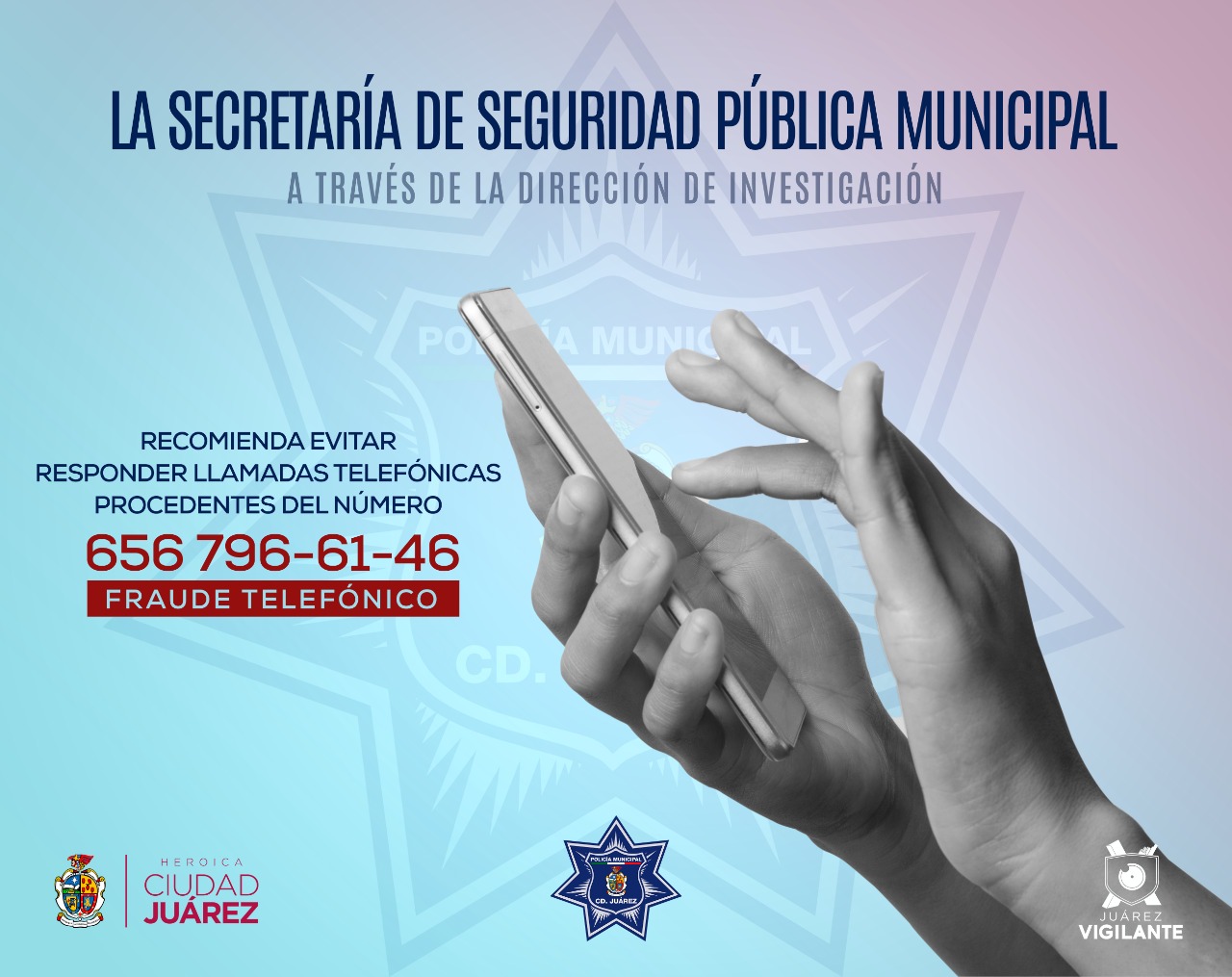 Alerta SSPM sobre fraude telefónico