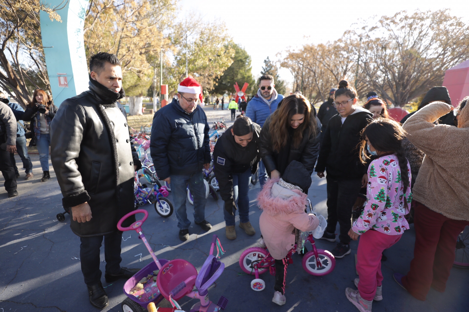 Entregó Presidente Municipal más de 60 mil juguetes y 600 bicicletas