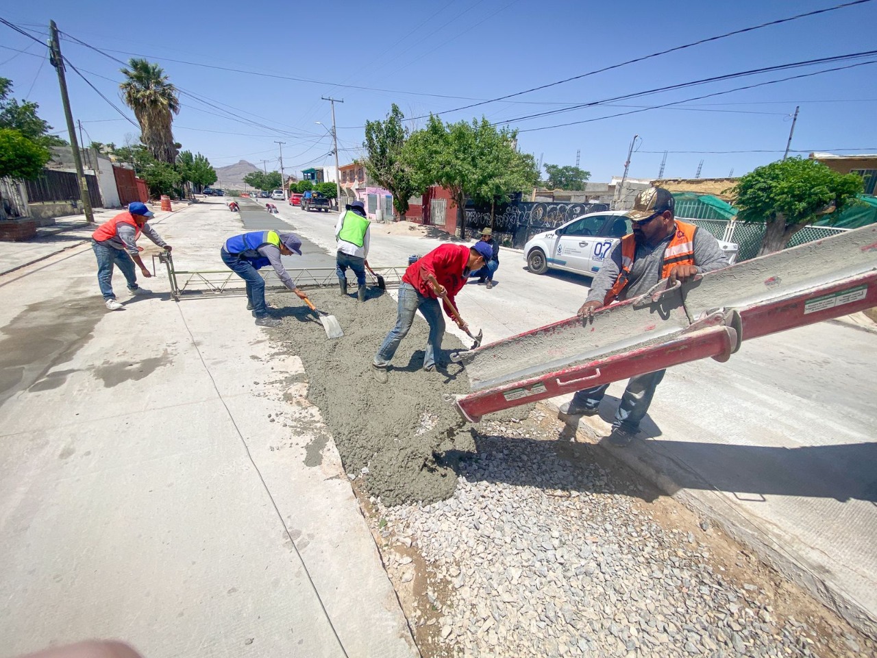 JMAS Juárez trabaja en programa de bacheo 2022