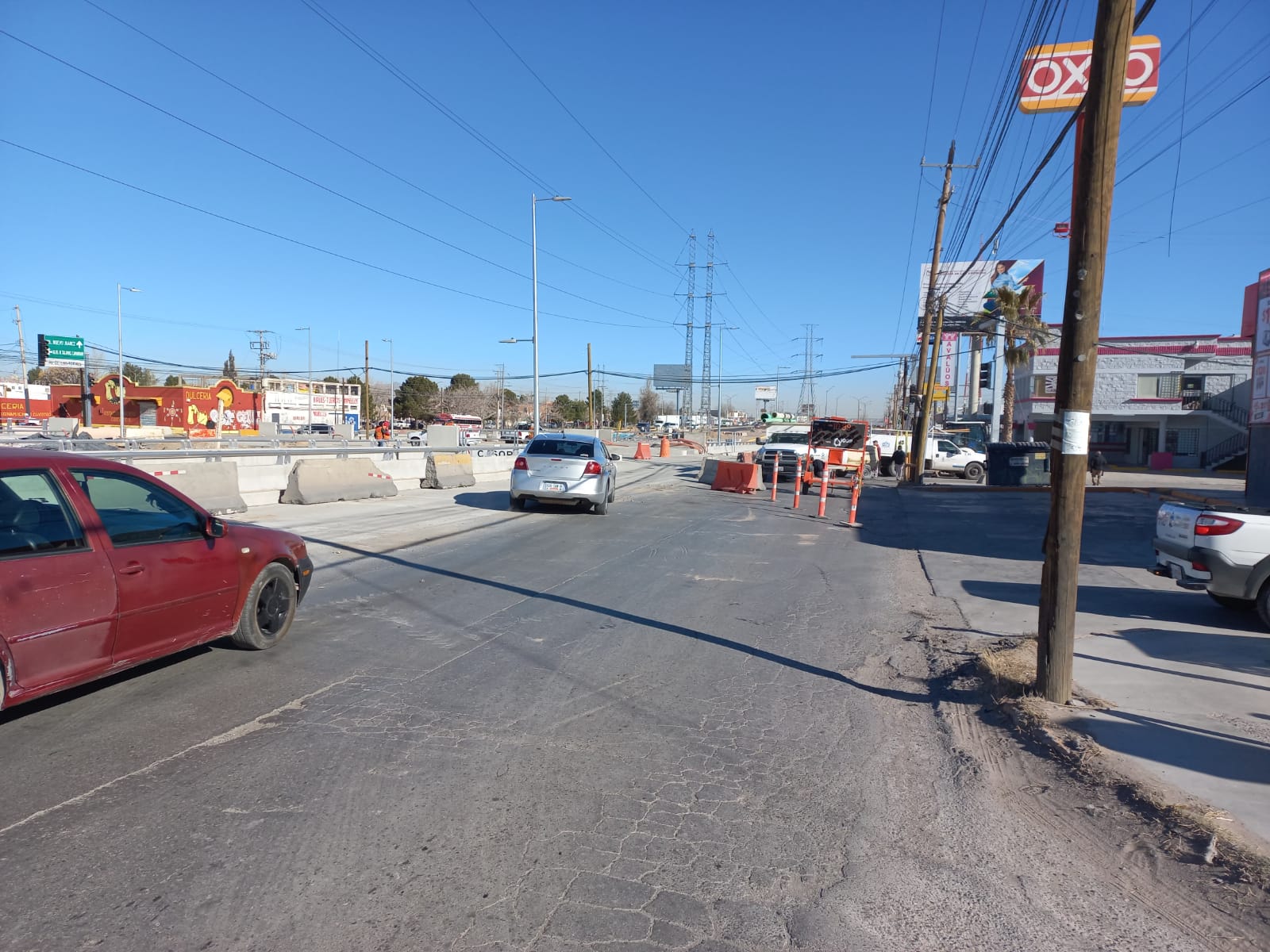 Alerta Seguridad Vial por cierre en el paso inferior de la calle Sorgo