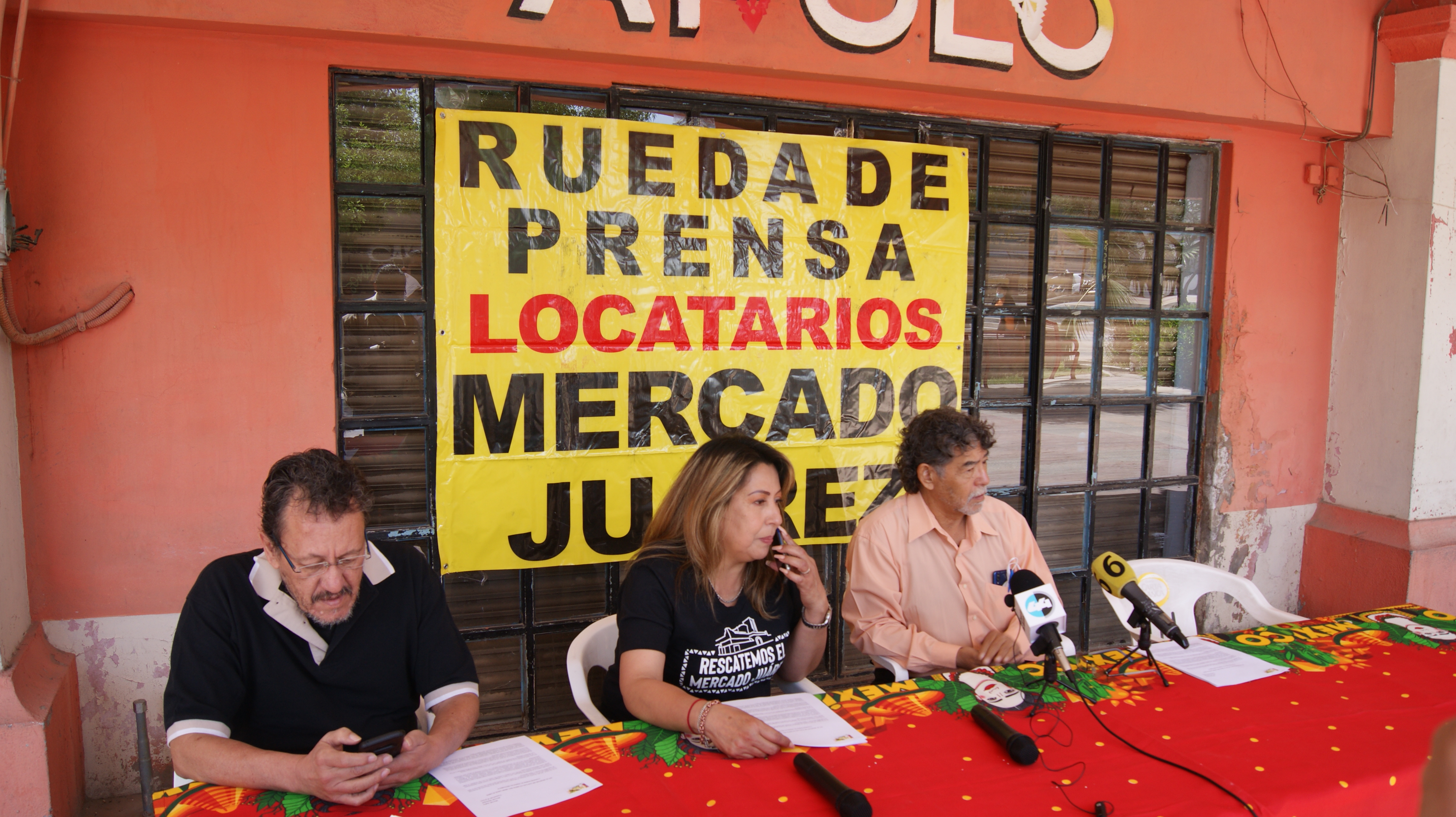 Locatarios mercado Juárez promueven amparo contra autoridad municipal