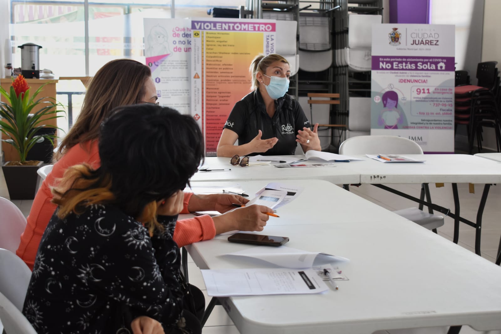 Crean redes de apoyo para prevenir la violencia en la Zona Centro