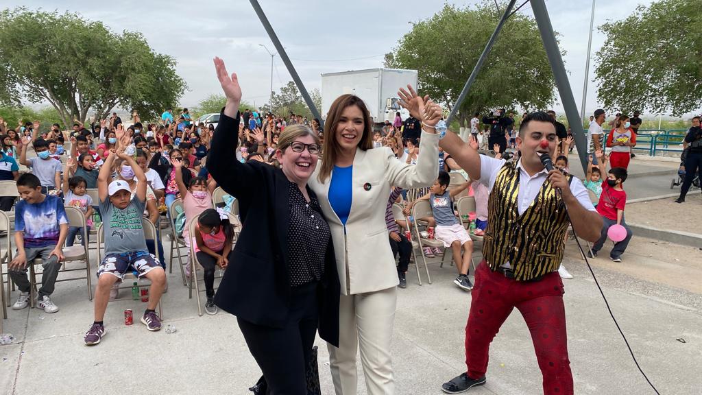 Lleva DIF Municipal cine en tu Colonia a Tierra Nueva