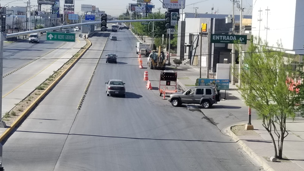 Alerta la JMAS por cierre de un carril sobre avenida Tecnológico