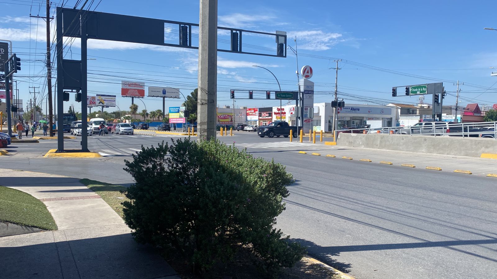 Cancelan vuelta a la izquierda en crucero de Vicente Guerrero y Tecnológico